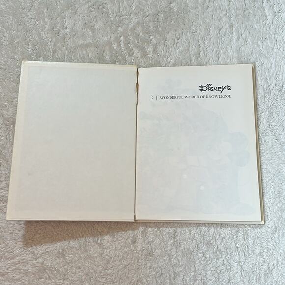Disney's Wonderful World of Knowledge book 2, 1971 HC GOOD - Picture 2 of 11